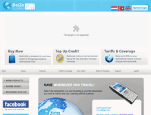 Tablet Screenshot of belzosim.com